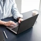 Чехол Spigen Urban Fit для MacBook Pro 14'' (2021-2026) Black (ACS04213) - изображение 12