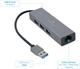 Адаптер Cablexpert з USB-A на Gigabit Ethernet (A-AMU3-LAN-01) - зображення 2