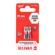 Бита для шуруповерта Shockwave Impact Duty Milwaukee SL1,2x6,5" 25 мм, 2 шт (4932430903) - изображение 1
