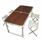 Стол для пикника Folding Table R187127 Brown (zag0389) - изображение 1