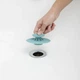 Пробка для кухонної мийки (раковини) "Flex Drain Stop, Бірюза" сіточка в раковину (VS7003406) - изображение 5