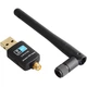 Двохдіапазонний Wi-Fi USB‑адаптер U&P 5B10 600M Black (SHT-5B10-BK) - зображення 1