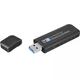 Двохдіапазонний Wi-Fi/Bluetooth USB‑адаптер U&P WB803 1300M Black (SHT-WB803-BK) - зображення 3