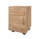 Тумба мобильная в офис Loft Details VV-450-2-1 дуб крафт золотой - изображение 2
