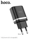Адаптер мережевий Hoco Smart FCP / AFC C12Q |1USB, 3A, 18W, QC3.0| White - изображение 5