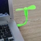 Маленький портативный гибкий вентилятор Переносной мини вентилятор от USB Portable Mini Fan Салатовый - изображение 2