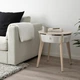 Журнальний столик з очищувачем повітря IKEA STARKVIND дубовий шпон / білий (804.619.45) - зображення 2