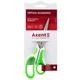 Ножницы Axent Shell, 18 см, бело-салатовые (6304-09-A) - изображение 2