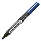 Маркер Centropen Permanent Dry Safe 8510 2,5 мм, round tip, blue (8510/03) - изображение 2