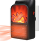 Портативный обогреватель с пультом Flame Heater (500 Вт) Экономный - изображение 3