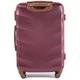 Большой дорожный чемодан (L) Wings 402 Albatross ABS Plus 75x48x28см 90л Бордовый (Wine Red) - изображение 7