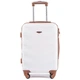 Чемодан мини (XS) под ручную кладь Wings 402 Albatross 50x35x20 см 25 л Молочный (Dirty white) - изображение 10