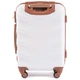 Чемодан мини (XS) под ручную кладь Wings 402 Albatross 50x35x20 см 25 л Молочный (Dirty white) - изображение 11