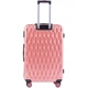 Большой чемодан из поликарбоната на 4 сдвоенных колесах Wings PC190 L 90л Розовый (Pink) - изображение 7