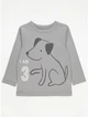 Реглан серый I AM 3 Dog George 92-98см (40005560) - изображение 1