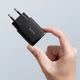 СЗУ Baseus Compact Quick Charger 20W QC+PD (1USB-A/1C) (CCXJ-B) Black - изображение 4
