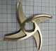 Ніж для м'ясорубки D=60mm s=6mm Відп.=11x11mm Moulinex MS-651272 - зображення 1