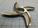 Ніж для м'ясорубки D=60mm s=6mm Відп.=11x11mm Moulinex MS-651272 - зображення 3