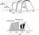 Намет Easy Camp Base Air 500 Aqua Stone (928288) - зображення 3