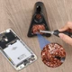 Паяльна станція з феном JCD 8206 800W з РК-дисплеєм + насадки для фена + USB (101429) - зображення 5