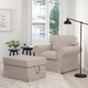 Підставка для ніг IKEA EKTORP Totebo світло-бежева (993.199.14) - зображення 2