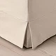 Підставка для ніг IKEA EKTORP Hallarp бежева (693.199.15) - зображення 4