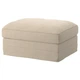 Підставка для ніг з місцем для зберігання IKEA GRONLID Sporda натуральна (994.083.64) - изображение 1