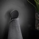 Крючок настенный одинарный COSMIC Logic 2383621 округлый металлический черный - изображение 3