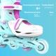 Роликовые коньки Neon Inline Skates Бирюзовые 33-37 (NT08T4) - изображение 5