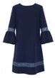 Платье школьное для девочки SLY 208/S/19 синее 146 - изображение 1