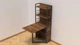 Стол книжка с этажеркой Практик 2 Ferrum-decor 1555x640x990 Черный металл ДСП Дуб Таверна 16 мм (PRA206) - изображение 3