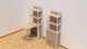 Стол книжка с этажеркой Практик 2 Ferrum-decor 1555x640x990 Белый металл ДСП Дуб Сонома 16 мм (PRA211) - изображение 4