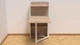 Стол книжка с этажеркой Практик 1 Ferrum-decor 1200x640x990 Белый металл ДСП Дуб Сонома 16 мм (PRA111) - изображение 4