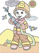 Книга Волшебные водяные раскраски Профессии укр Crystal Book (F00024619) (185591) - изображение 2