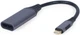 Cablexpert Adapter konwertera USB typu C na DisplayPort 0,15 m szary (A-USB3C-DPF-01) - obraz 2