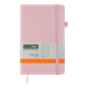 Книга записна Buromax Etalon 125х195мм 96 аркушів у лінію обкладинка зі штучної шкіри рожевий (BM.291260-10) - зображення 1