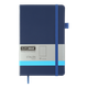 Книга записна Buromax Etalon 125х195мм 96 аркушів у крапку обкладинка зі штучної шкіри срібний (BM.291360-02) - зображення 1