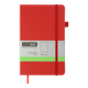 Книга записна Buromax Etalon 125х195мм 96 аркушів чистый блок обкладинка зі штучної шкіри червоний (BM.291060-05) - зображення 1