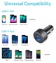 Автомобільний зарядний пристрій Anker PowerDrive PD 2 - 18W PD & 15W PowerIQ LED Black (A2721HF1/A2721GF1) - зображення 5