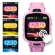 Дитячий розумний смарт годинник-телефон Smart Baby Watch з GPS DF45w Wireless Edition Wifi і датчиком зняття Simple Pink - зображення 2