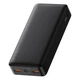 Портативная батарея Bank Baseus Bipow Digital Display 20000 mAh 20W 3A с быстрой зарядкой Power 2USB/1Type-C. QC Black - изображение 3