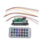 MP3 плеер автомобильный Аудио FM Bluetooth GRB AUX USB SD с пультом T-6587 - изображение 6