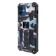 Чехол Military Shield для Iphone 11 бампер противоударный с подставкой Navy-Blue - изображение 4