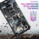 Чехол Military Shield для Xiaomi Poco M5s бампер противоударный с подставкой Navy-Blue - изображение 5