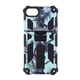 Чехол Military Shield для Iphone 7 Plus / Iphone 8 Plus бампер противоударный с подставкой Turquoise - изображение 1