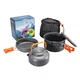 Набор туристической посуды Cooking Set DS-308, оранжевые ручки - изображение 5