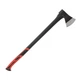 Топор 1250 г, ручка з фібергласу INTERTOOL HT-0264 - зображення 3