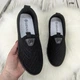 Женские мокасины Gipanis черные текстильные 37 р (24,2 см) 2796 - изображение 2