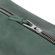 Шкіряна косметичка унісекс GRANDE PELLE 11573 Зелений - зображення 5