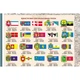 Большая карта Украины политико-административная 190x130 см | Новые районы (ламинированная) - изображение 4